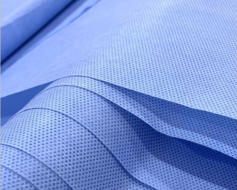 SMMS side wing nonwoven fabric for sanitary pad protection